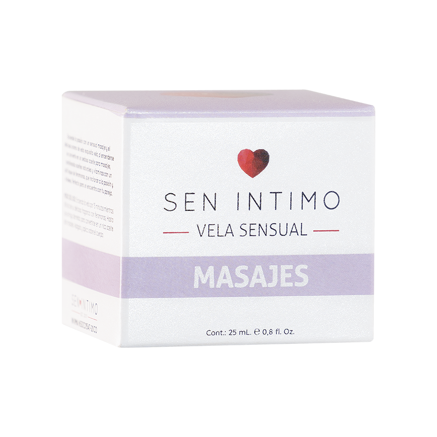 Vela Para Masajes X 25 Ml Sen Intimo
