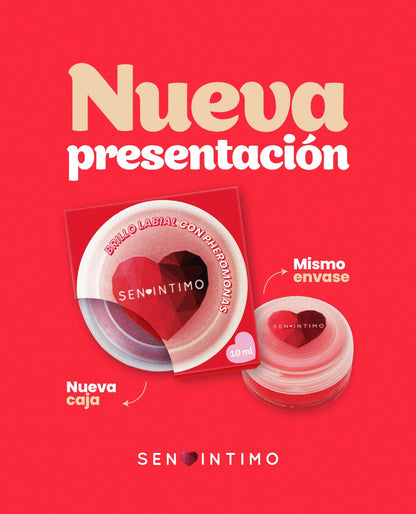 Brillo Labial X 10 Ml Frutos Rojos Sen Intimo