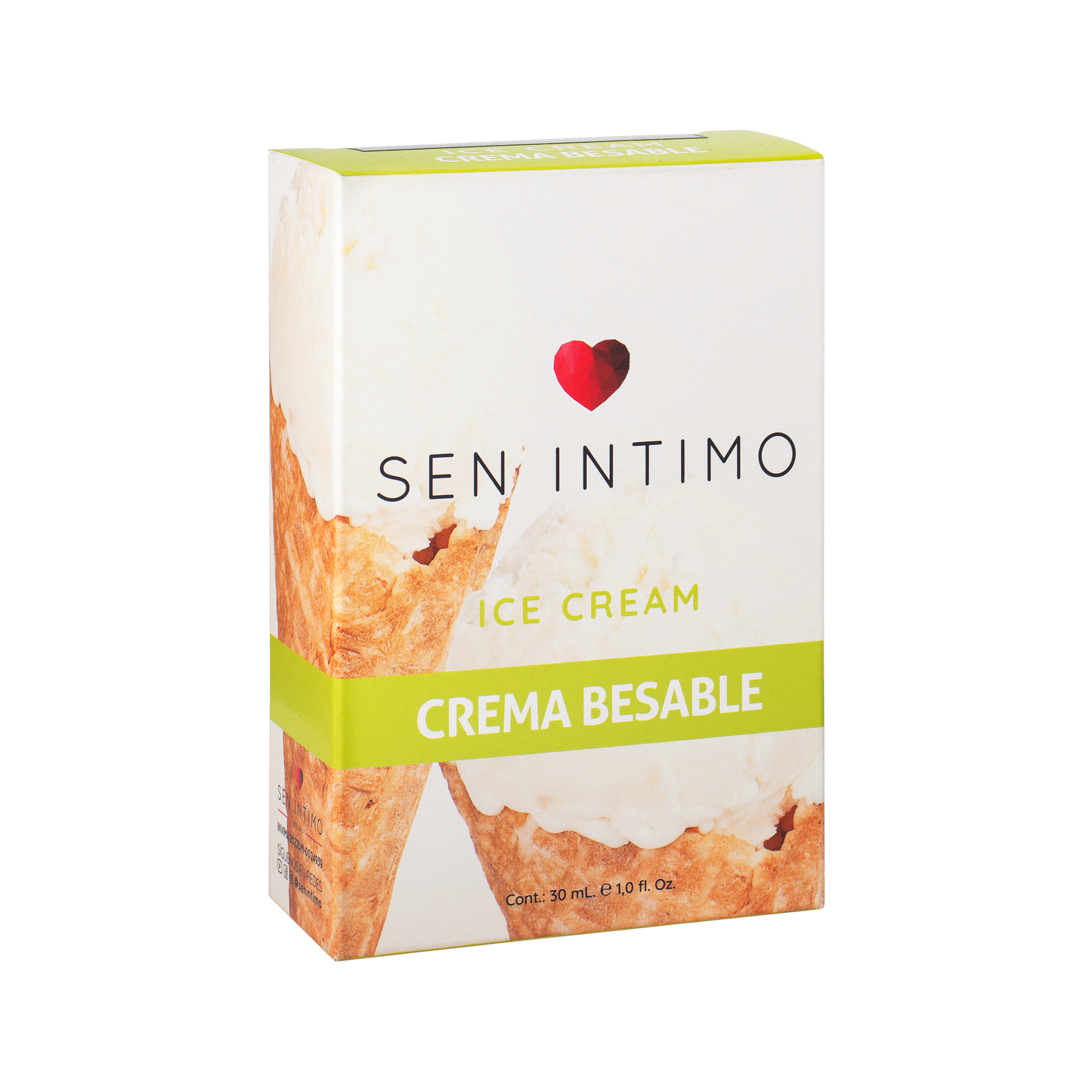 Crema Besable Ice Cream X 30 Ml Sen Intimo