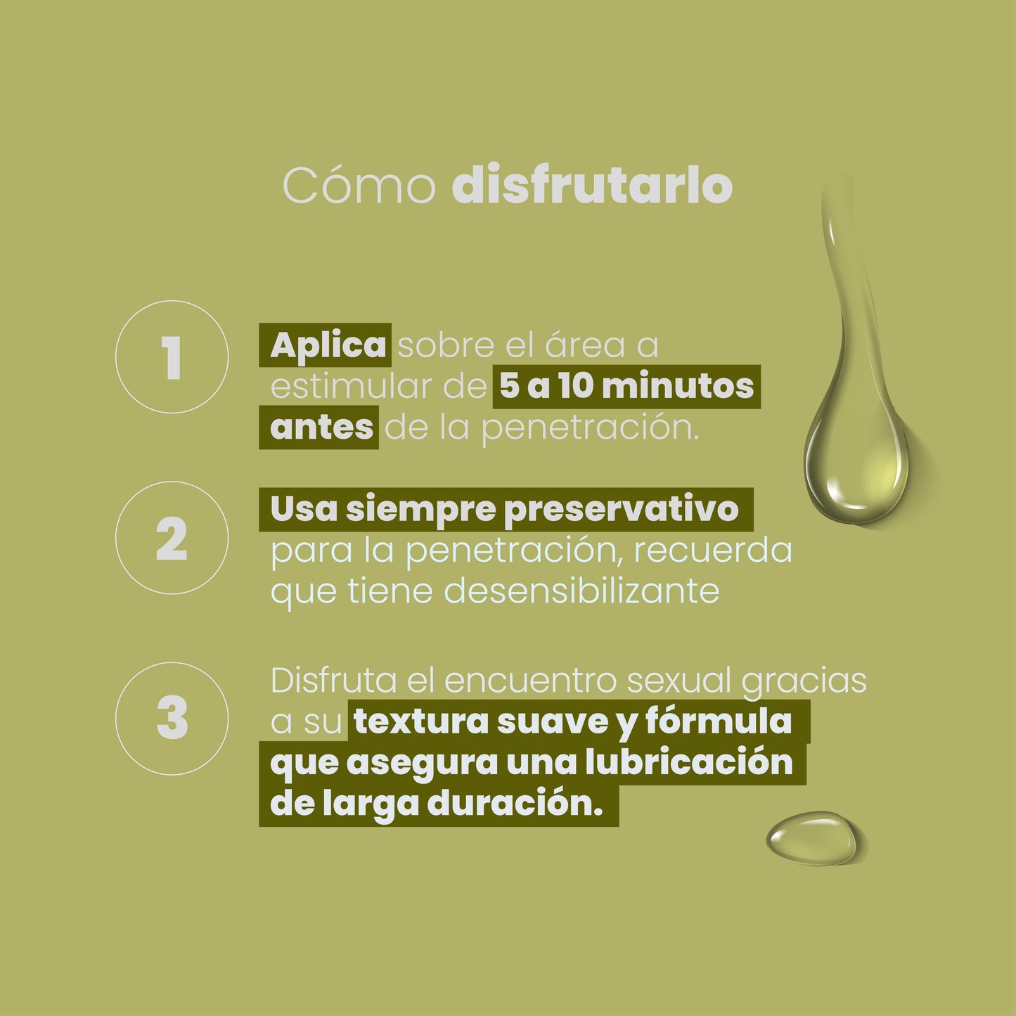 Lubricante Anal Desensibilizante - Sen Íntimo