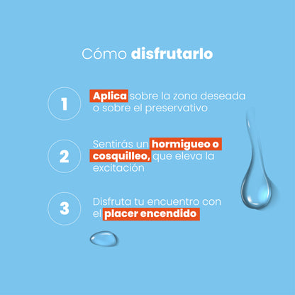 Lubricante Anal Electrizante - Sen Íntimo