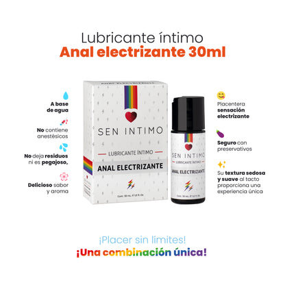 Lubricante Anal Electrizante - Sen Íntimo