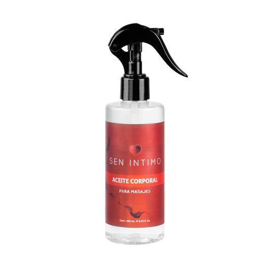 Aceite para Masajes Corporales X 250ml Sen Íntimo - Frasco grande para uso frecuente
