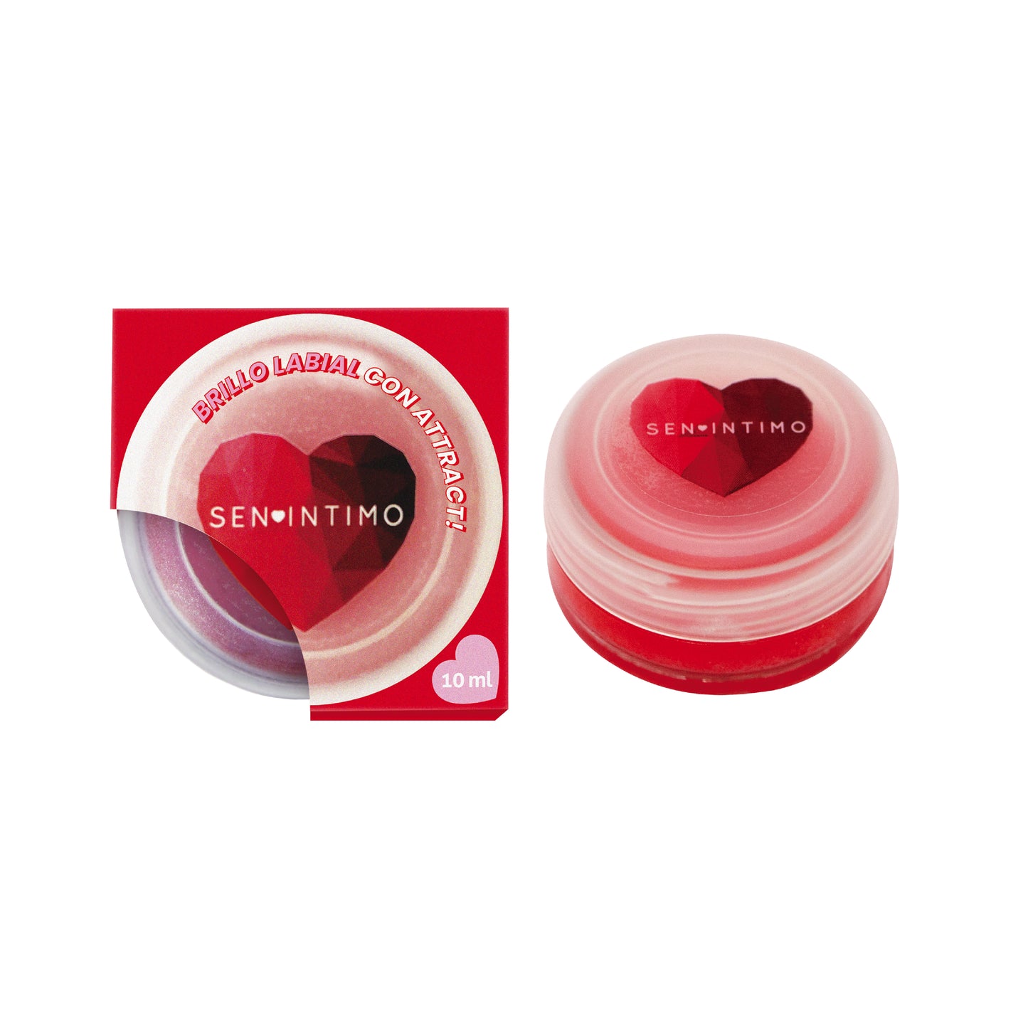 Brillo Labial con Attract! Frutos Rojos - Sen Íntimo