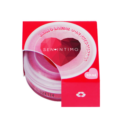 Lip Gloss X 10 Ml Red Fruits Sen Intimo