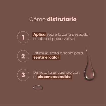 Lubricante Íntimo Caliente Chocolate | Sen Íntimo