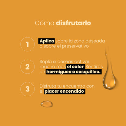 Lubricante Íntimo Crema de Whisky Electrizante 30ml - Sen Íntimo