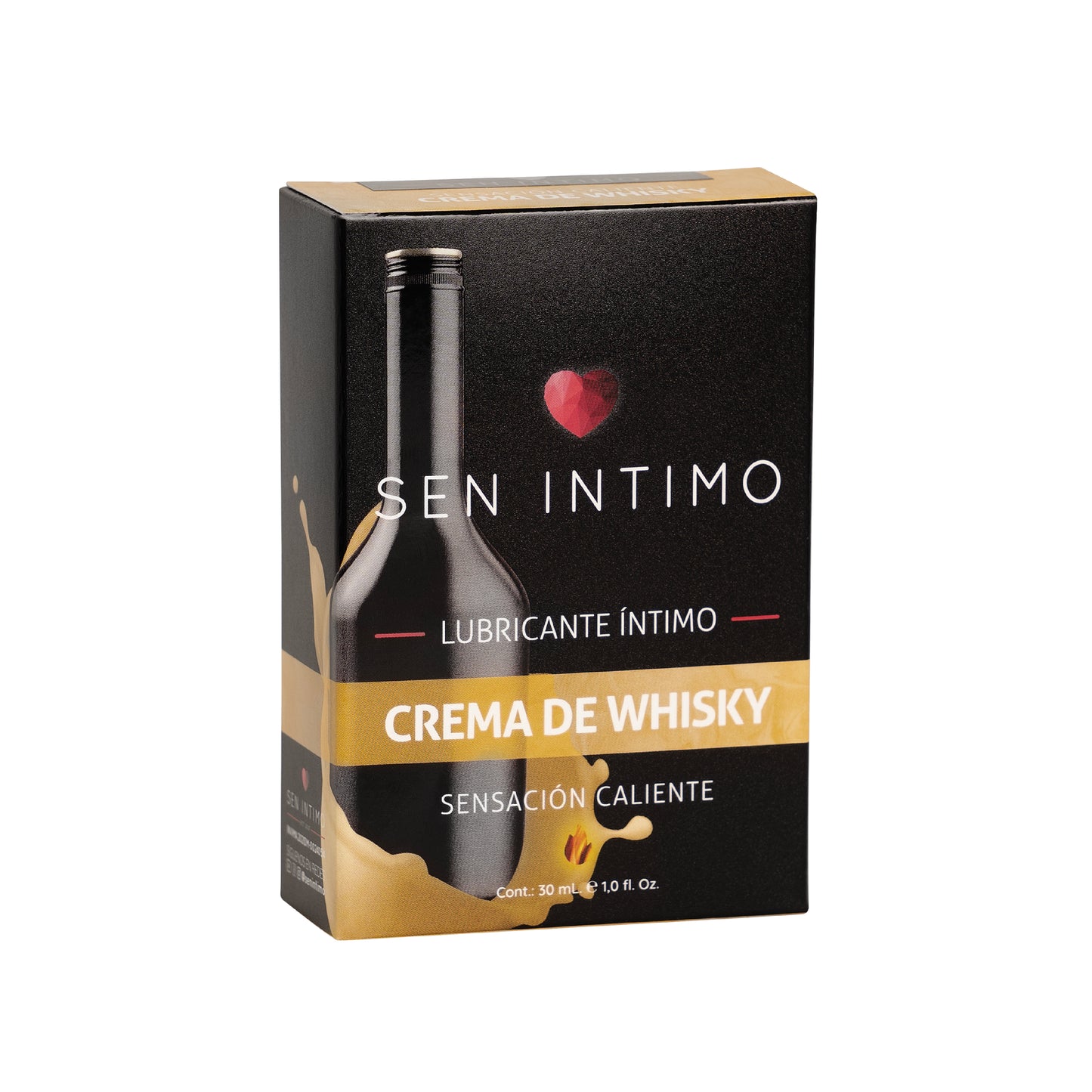 Hot Lubricant Whiskey Cream X 30 Ml Sen Intimo