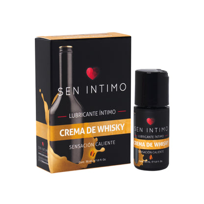 Hot Lubricant Whiskey Cream X 30 Ml Sen Intimo