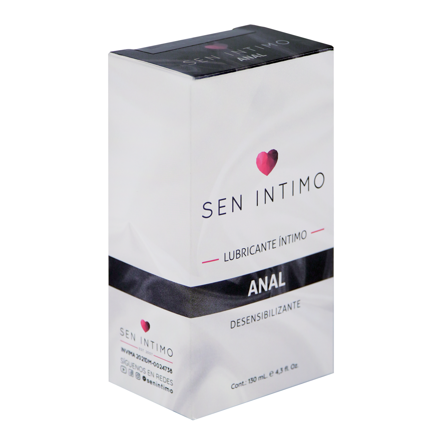 Lubricante Anal Desensibilizante X 130 Ml Sen Intimo