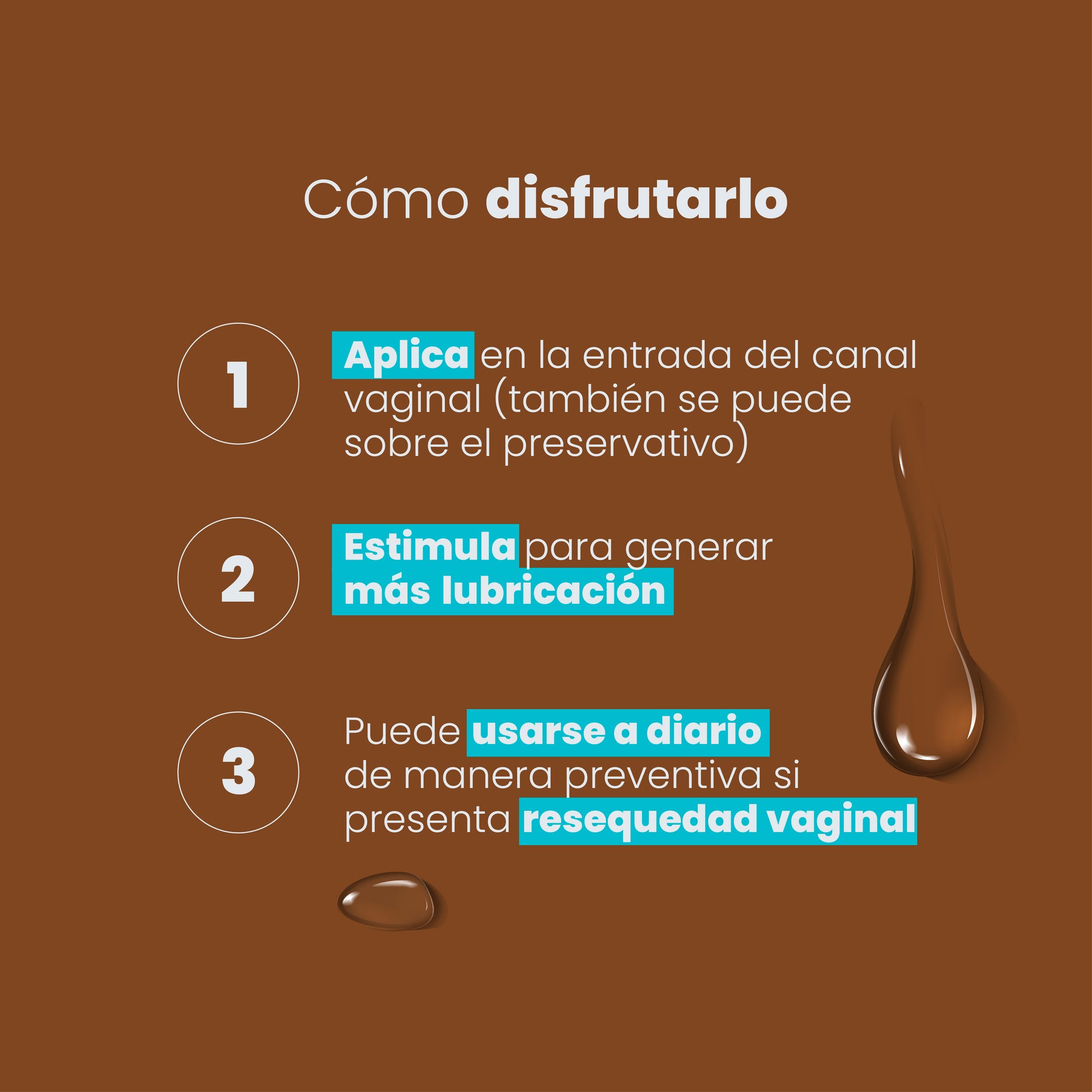 Cómo usar lubricante íntimo neutro Sen Íntimo paso a paso resequedad vaginal