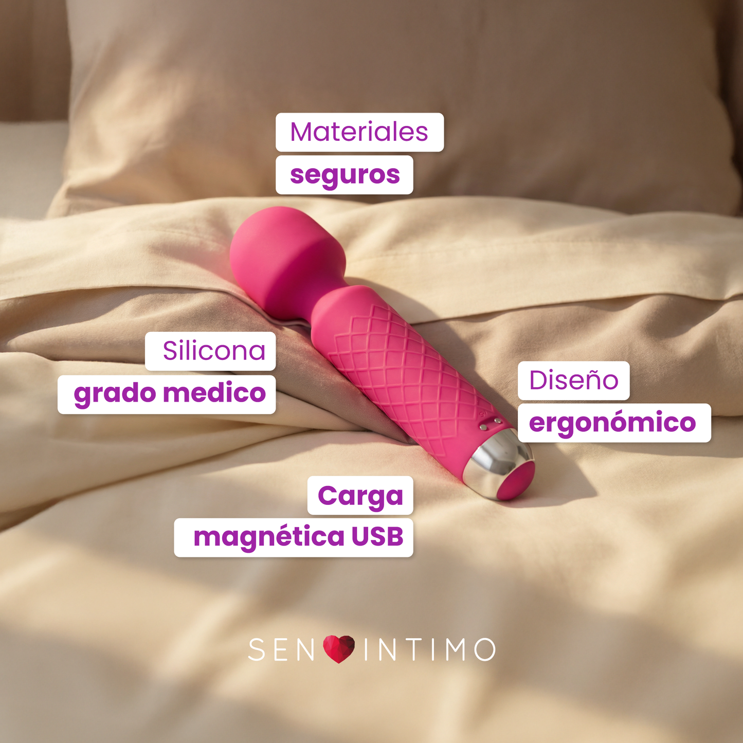 Kit Masajeador Dominator | 9 Modos de Vibración - Sen Íntimo