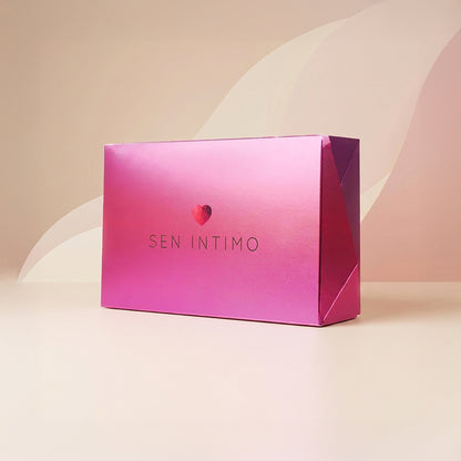 Caja de Regalo Rosada Metálica - Sen Íntimo