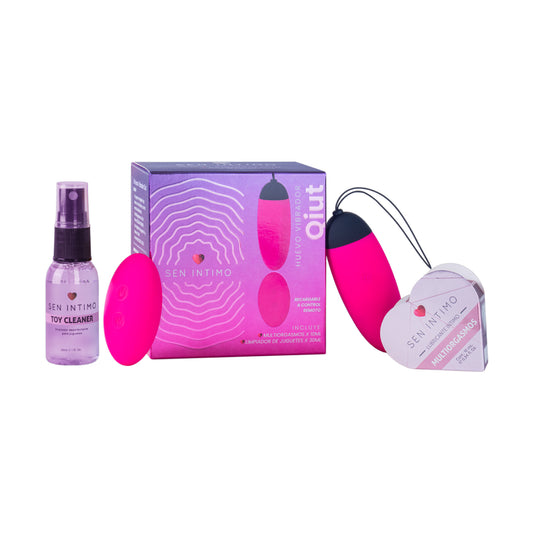 Kit Huevo Vibrador Control Remoto Qiut - Sen Íntimo
