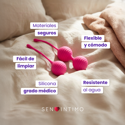 Kit Bolas de Kegel - Entrenamiento Pélvico - Sen Íntimo
