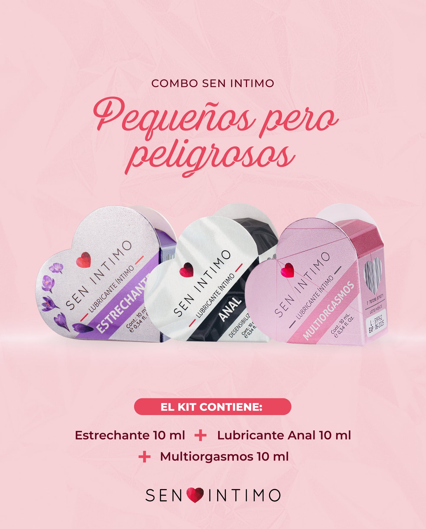 Combo Pequeños pero Peligrosos | Estrechante + Anal + Multiorgasmos