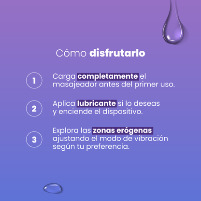 Kit Masajeador Dominator | 9 Modos de Vibración - Sen Íntimo