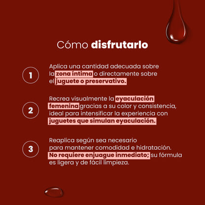 Lubricante Cum Sensitive 250 ml – Para Mujeres Webcam | Sen Íntimo