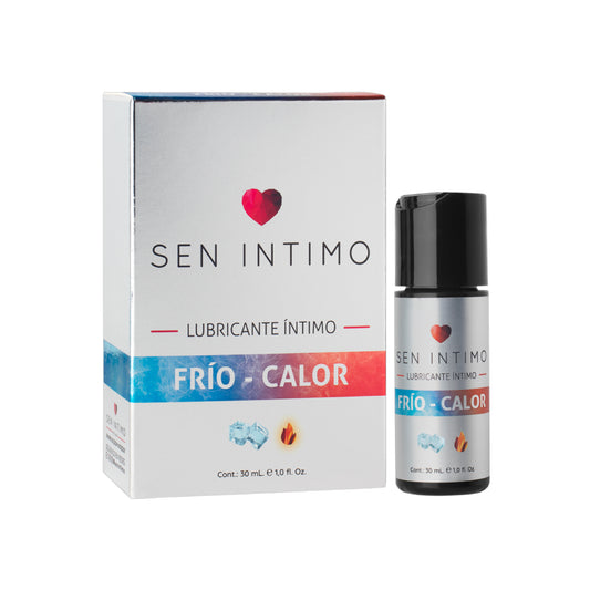 Lubricante Íntimo Frío Calor Sen Íntimo - caja y frasco 30ml efecto térmico