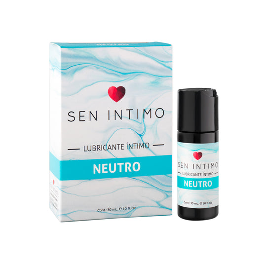 Lubricante Íntimo Neutro 30ml Sen Íntimo - frasco con tapa