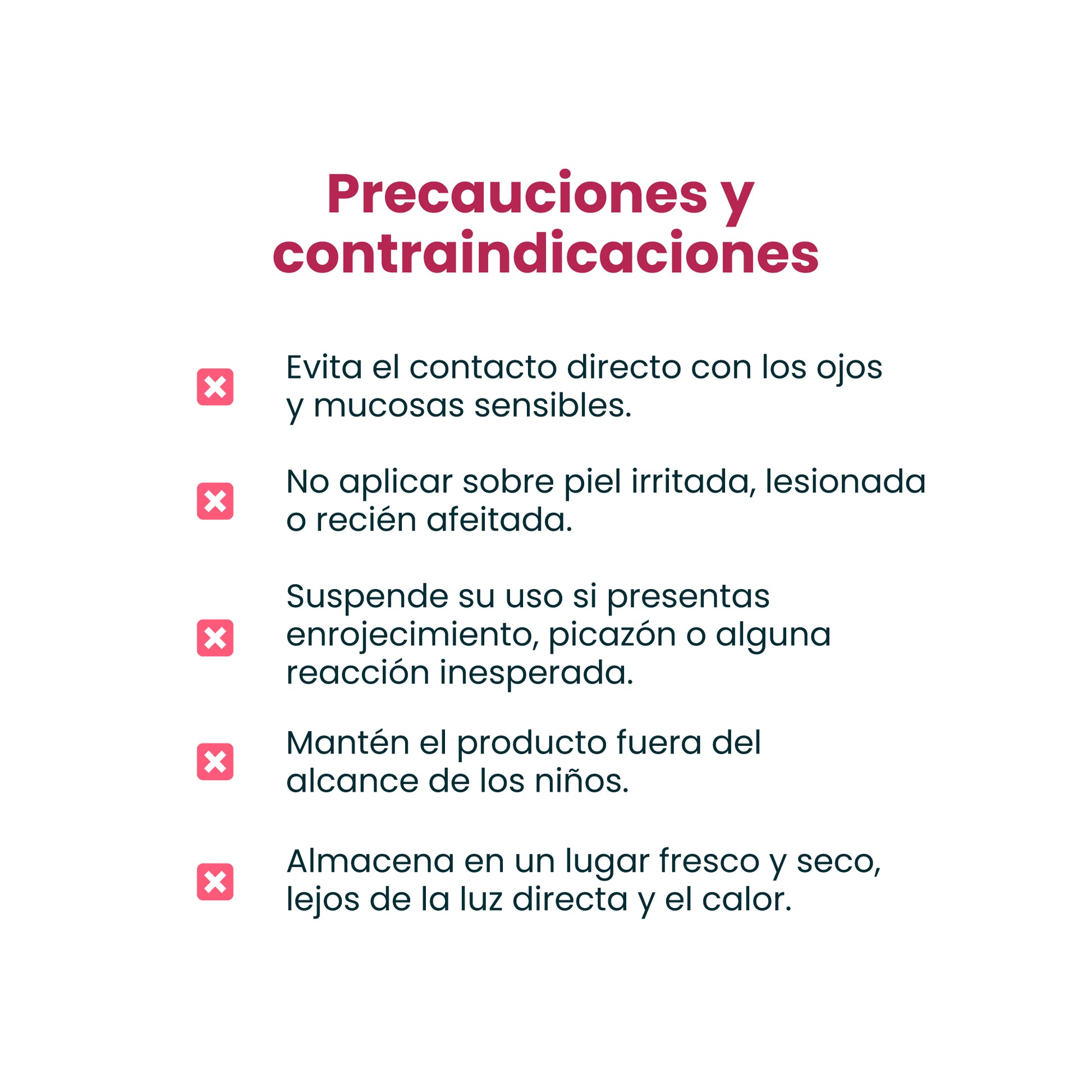 Perfume Attract Concentrado Roll on Sen Íntimo - precauciones y contraindicaciones
