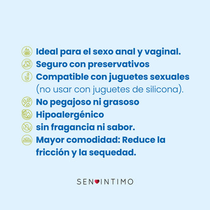 Lubricante Íntimo de Silicona - Sen Íntimo
