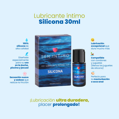 Lubricante Íntimo de Silicona - Sen Íntimo