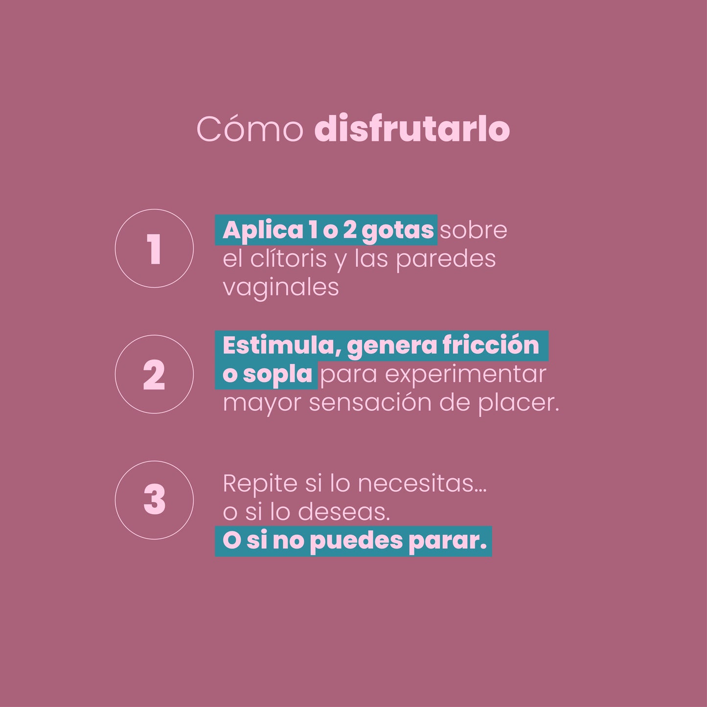 Cómo usar el lubricante Multiorgasmos Sen Íntimo modo de uso