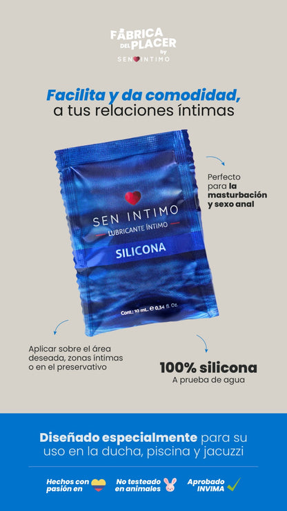 Lubricante Íntimo de Silicona - Sen Íntimo
