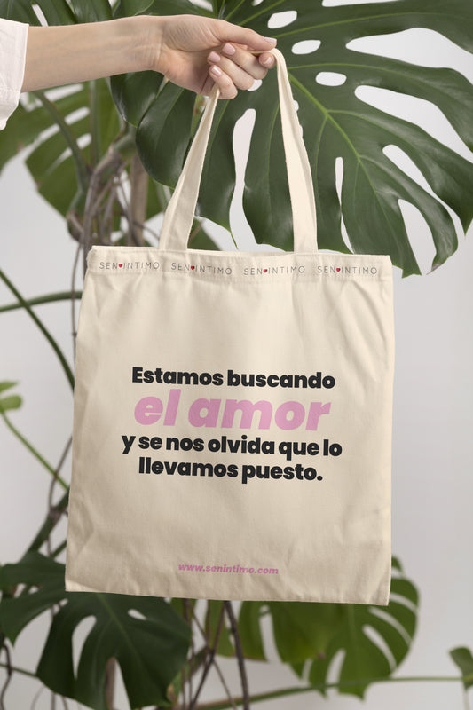 Tote Bag Buscando el AMOR