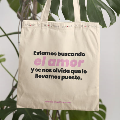 Tote Bag Buscando el AMOR